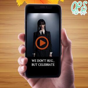 Wednesday Birthday Video Invitation Digital Template Customizable Instant Download