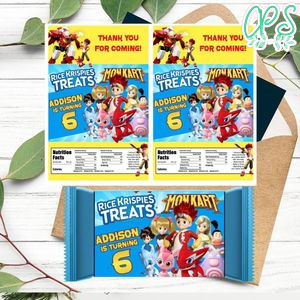 Monkart Rice Krispies Treats Template Printable Instant Download
