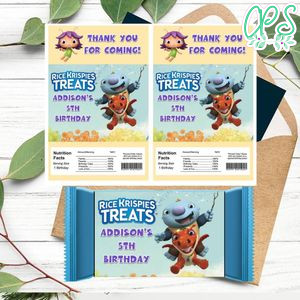 WallyKazam Rice Krispies Treats Template Printable Instant Download