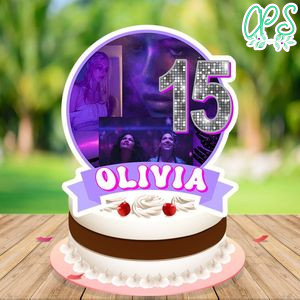 Euphoria Cake Topper Template Printable Instant Download