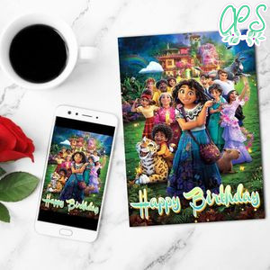 Encanto Fill In Blank Mobile Invite Customizable Template Instant Download