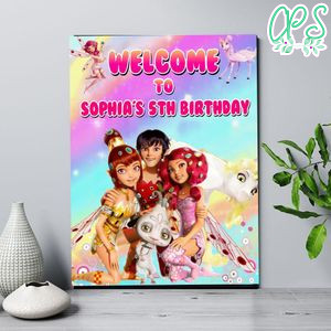 Mia And Me Birthday Welcome Sign Digital File Printable Instant Download