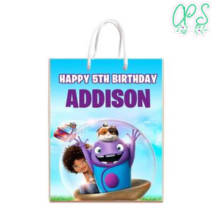 Boov Gift Bag Label Template Printable Instant Download