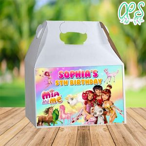Mia And Me Gable Box Digital File Printable Instant Download