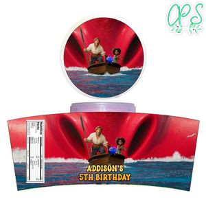 The Sea Beast Cotton Candy Label Template To Print At Home Instant Download