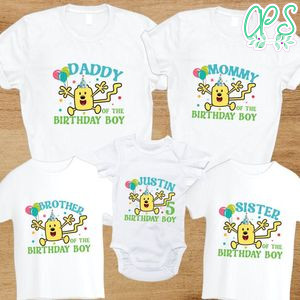 Wow Wow Wubbzy Family Birthday Vacation T-Shirt