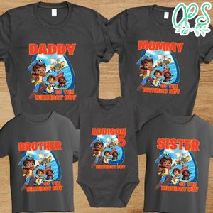 Santiago of the Seas Family Birthday PNG file template