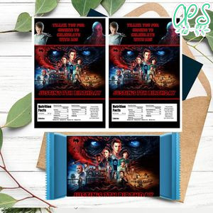 Stranger thing 4 Rice Krispies Treats Template Printable Instant Download