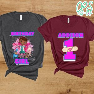 Doc Mcstuffins Birthday Girl PNG file template