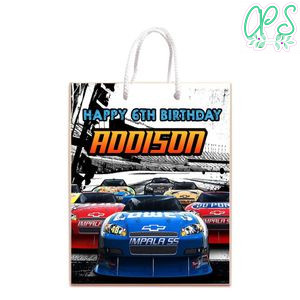 Nascar Gift Bag Label Template Printable Instant Download