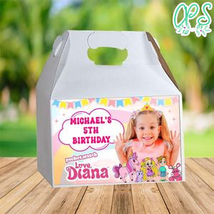 Diana Gable Box Digital File Printable Instant Download