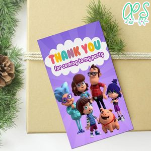 Kazoops Thank You Tag Customizable Template To Print At Home Instant Download