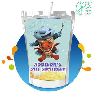 WallyKazam Capri Sun Birthday Labels Digital File Printable Instant Download