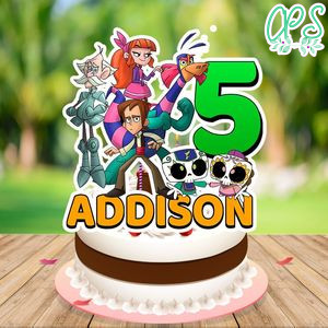 Legend Quest Cake Topper Template Printable Instant Download