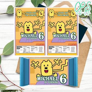Wow Wow Wubbzy Rice Krispies Treats Template Printable Instant Download