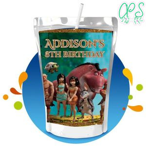 Ainbo Capri Sun Birthday Labels Digital File Printable Instant Download