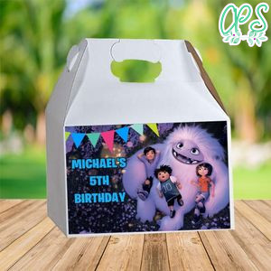 Abominable Gable Box Digital File Printable Instant Download