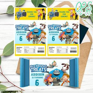Arpo Rice Krispies Treats Template Printable Instant Download