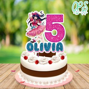 Oshi No Ko Cake Topper Template Printable Instant Download