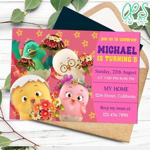 Como pop Birthday Flyer Customizable Template to Print at Home Instant Download