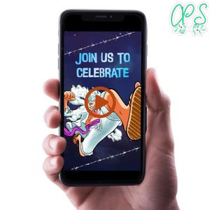 Luffy gear 5 Birthday Video Invitation Digital Template Customizable Instant Download