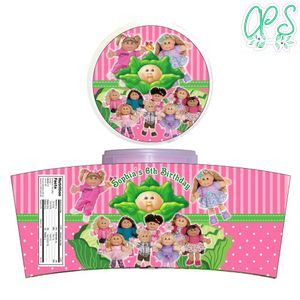 Cabbage Patch Cotton Candy Label Template To Print At Home Instant Download