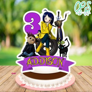 Coraline Cake Topper Template Printable Instant Download