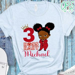 Boss Baby Girl Birthday T-Shirt