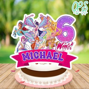 Winx Believix Cake Topper Template Printable Instant Download