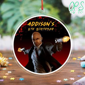 Hitman Acrylic Ornament Birthday Gift