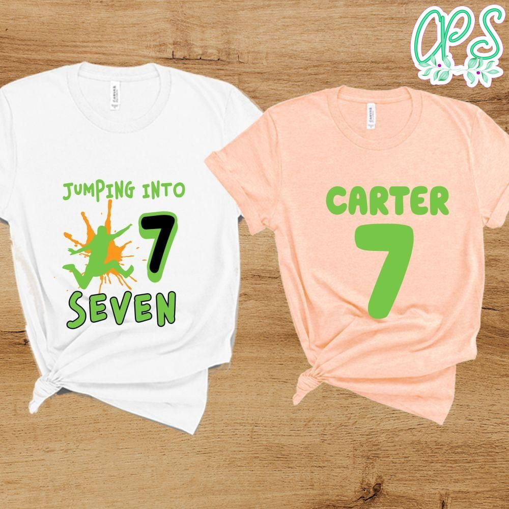 Jumping birthday Customer request PNG file template