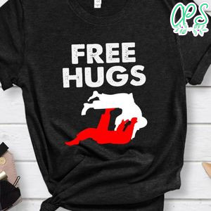 Free Hugs Jiu Jitsu Shirt
