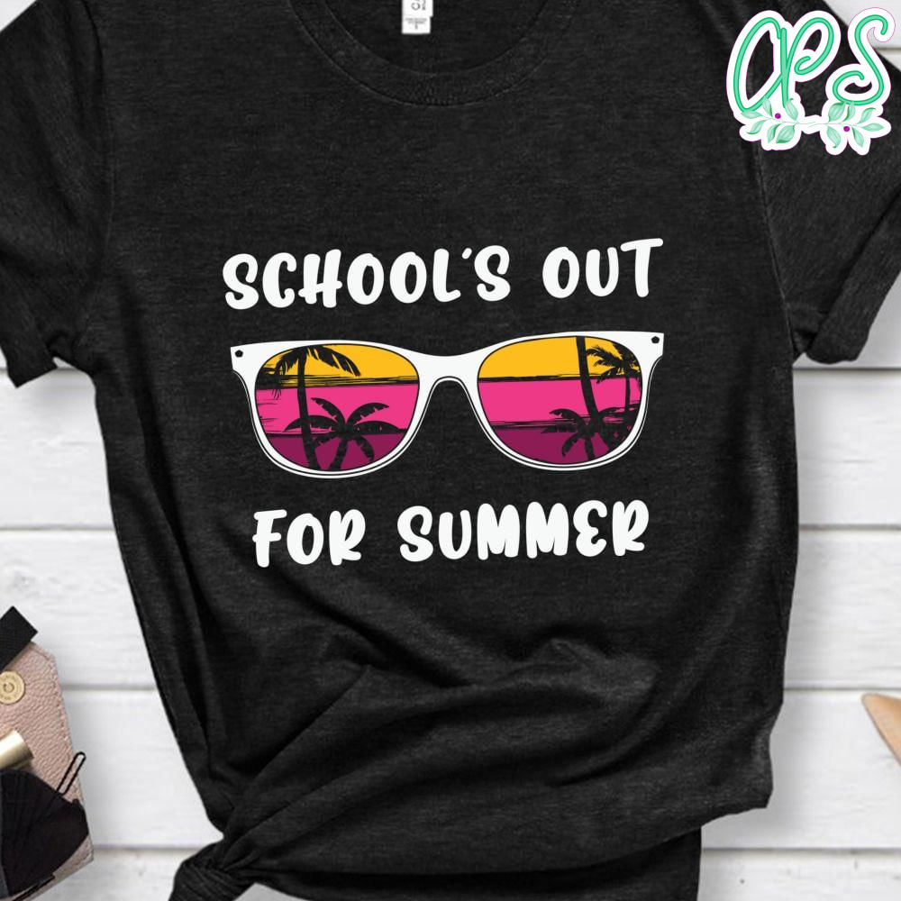 school’s out for summer cool shirt | CustomPartyShirts Studio