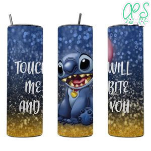 Stitch 20 oz skinny tumbler 
