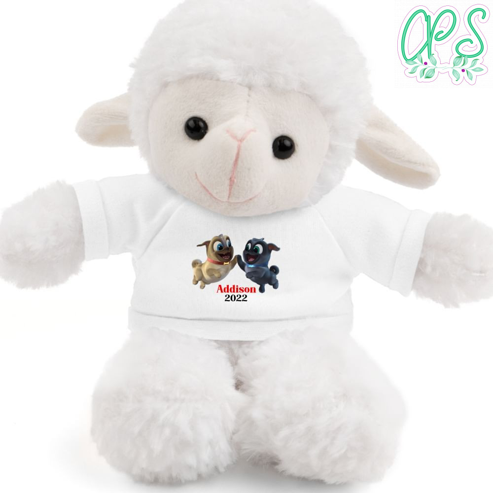 Puppy Dog Pals Christmas Stuffed Animals with Tee