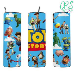 Toy story Skinny Steel Tumbler with Straw 20oz 
