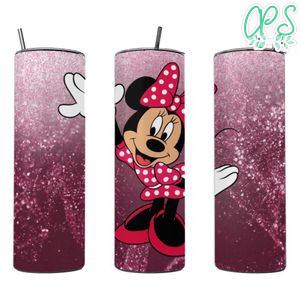Minnie Mouse 20 oz skinny tumbler 