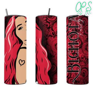 Karol G Tumbler Wrap Customizable Template Instant Download