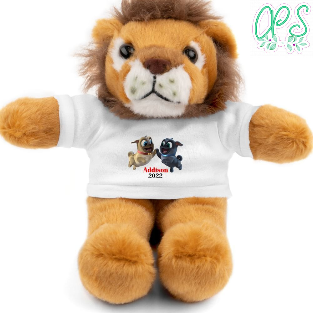 Puppy Dog Pals Christmas Stuffed Animals with Tee