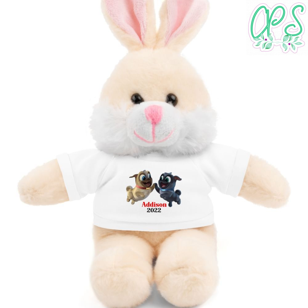 Puppy Dog Pals Christmas Stuffed Animals with Tee