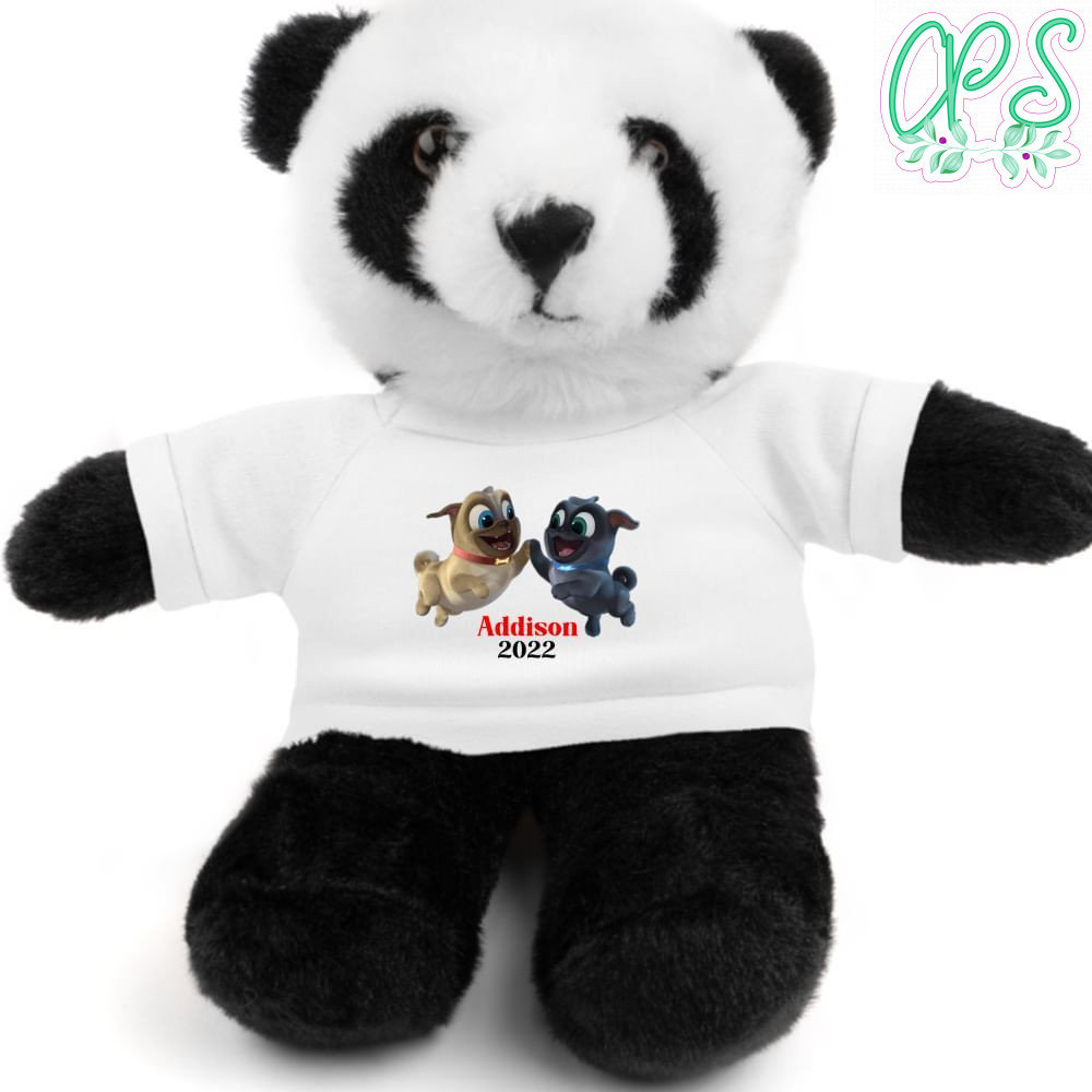 Puppy Dog Pals Christmas Stuffed Animals with Tee