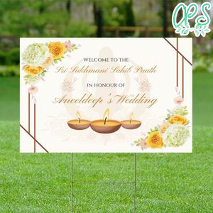 Sukhmani sahib path Welcome Sign Customizable Template Instant Download