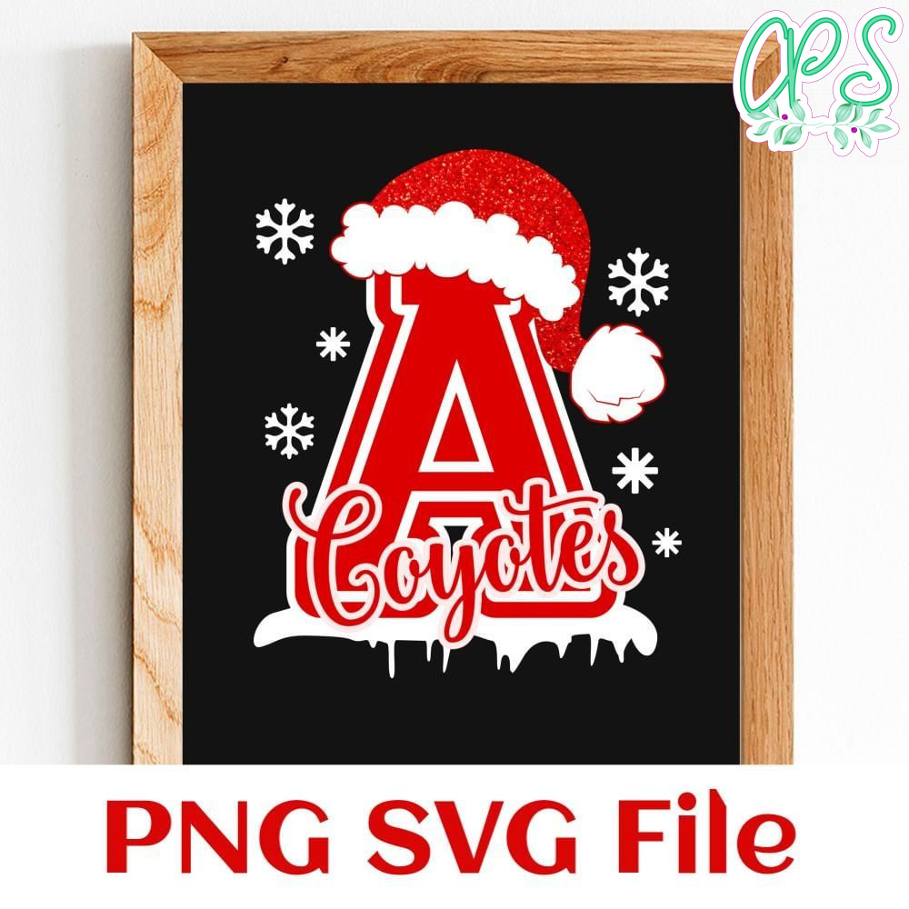 Custom Mascot Christmas Letter Customer Request PNG file template
