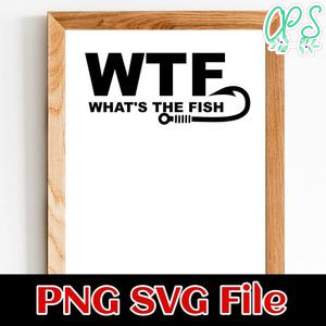 What's the fish SVG PNG Customizable Instant Download
