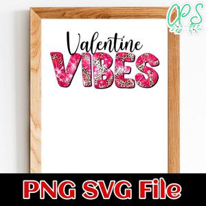 Valentine vibes PNG SVG file template
