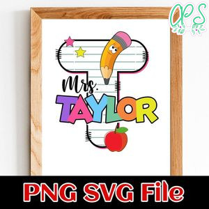 Back to school Custom Name 2 Customer Request PNG file template