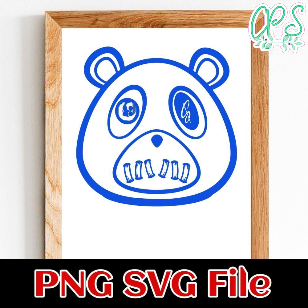 Bear head Customer Request PNG file template