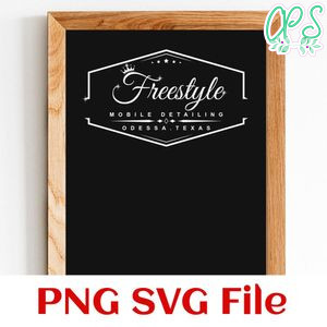 Logo freestyle Customer Request PNG file template