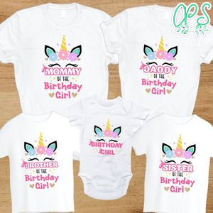Unicorn Birthday Customer Request PNG file template