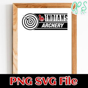 Indians Archery SVG design template